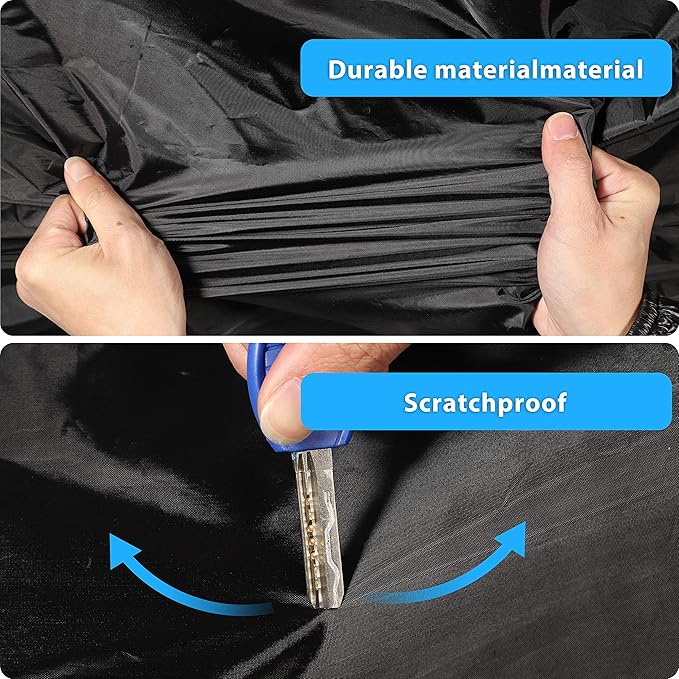 UV Protection Car Cover Windproof Dustproof Scratch Resistant Outdoor Universal Full Car Covers for Sedan S
