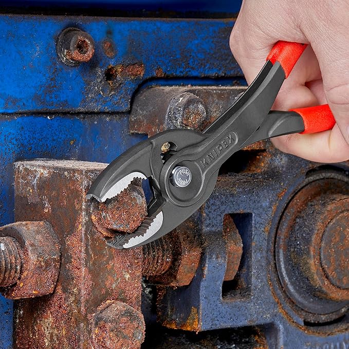 KNIPEX 3 Pc Top Selling Pliers Set with TwinGrip, Cobra Water Pump, and Pliers Wrench
