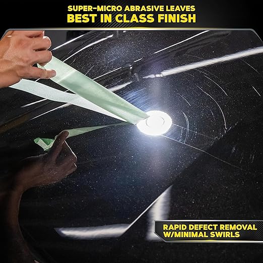 Meguiar’s Mirror Glaze M105 Ultra-Cut Compound, Pro-Grade Car Compound for Removing Scratches and Heavy Swirls, Restores Gloss and Clarity, Car Guy Gifts for Men and Women Who Love to Detail, 8 Oz